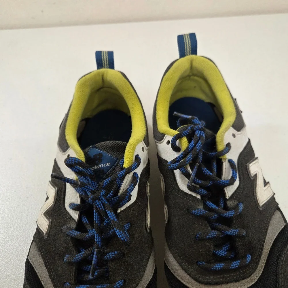 New Balance 997H Cordura Black Grey Yellow Blue‎ Sneakers MS997HJA Mens 14